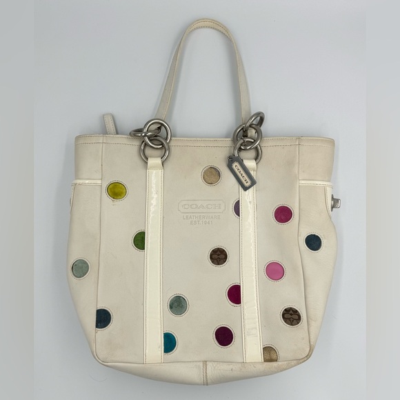 Vintage Y2K Coach Polka Dot “Bubble” Bag - 2005 - Picture 1 of 10